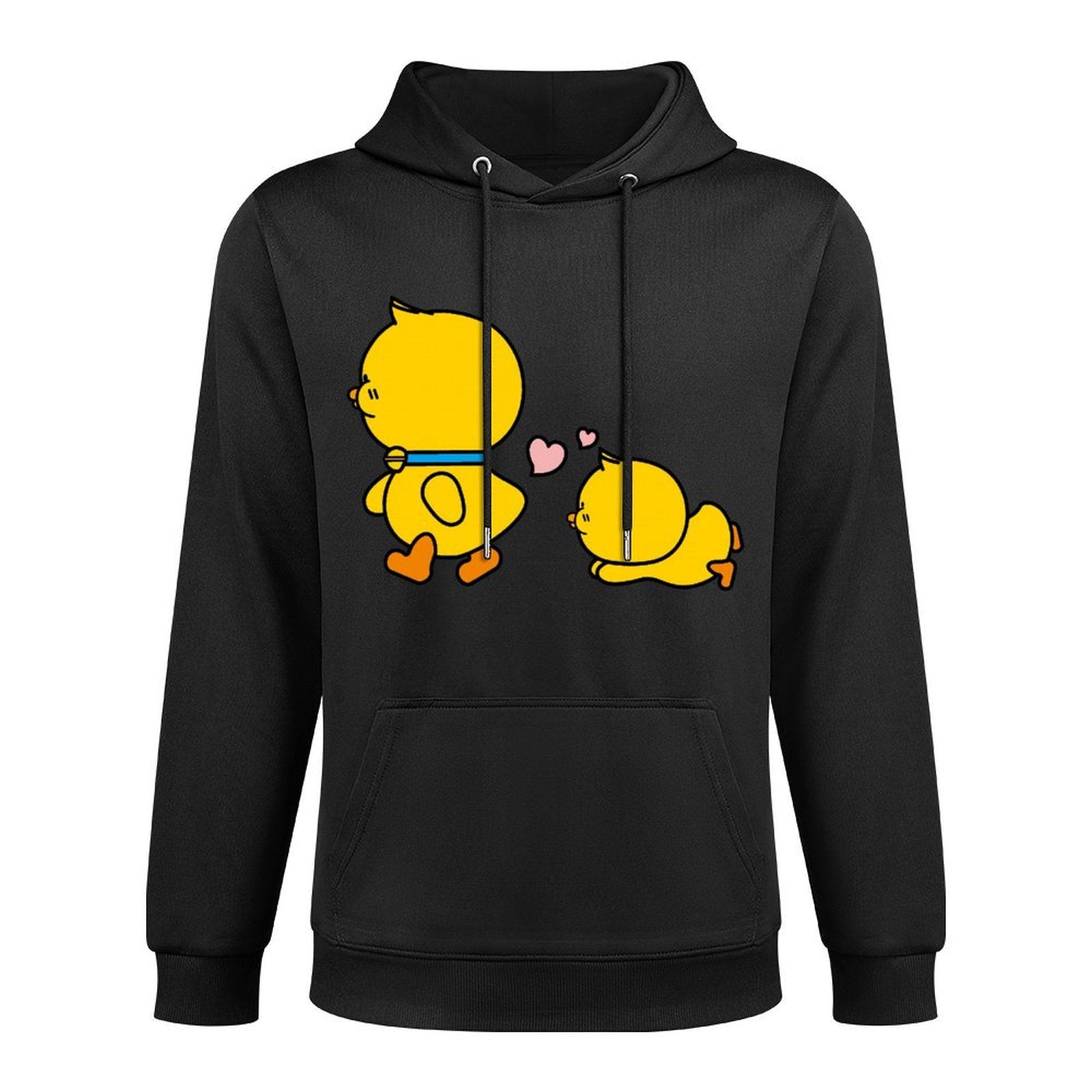 RegularFit Smooth Front Graphic Hoodies